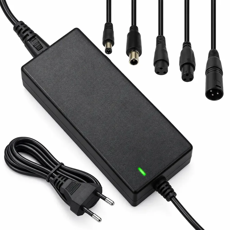 Φορτιστής Ηλεκτρικού Πατινιού 48V 2A Output 54.6V Με 5 Αντάπτορες