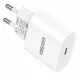 Φορτιστής Κινητού USB-C 20W Γρήγορης Φόρτισης Λευκός Kakusiga KSC-1223 Φορτιστής Κινητού USB-C 20W Γρήγορης Φόρτισης Λευκός Kakusiga KSC-1223