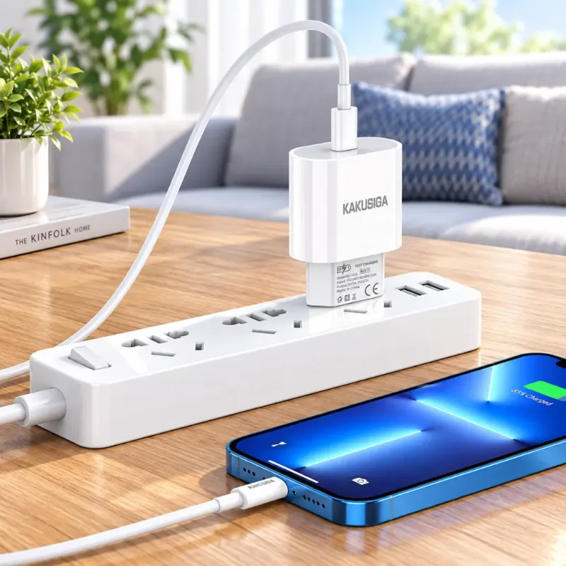 Φορτιστής Κινητού USB-C 20W Γρήγορης Φόρτισης Λευκός Kakusiga KSC-1223 Φορτιστής Κινητού USB-C 20W Γρήγορης Φόρτισης Λευκός Kakusiga KSC-1223