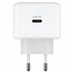 Φορτιστής Κινητού USB-C 60W Γρήγορης Φόρτισης GaN3 PD 3.2 AVS Με Καλώδιο USB-C Powertech PT-1581