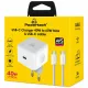 Φορτιστής Κινητού USB-C 60W Γρήγορης Φόρτισης GaN3 PD 3.2 AVS Με Καλώδιο USB-C Powertech PT-1581 Φορτιστής Κινητού USB-C 60W Γρήγορης Φόρτισης GaN3 PD 3.2 AVS Με Καλώδιο USB-C Powertech PT-1581