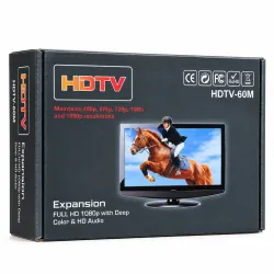HDMI Extender 60m Μέσω CAT5e/CAT6 Full HD 1080p 3D Μεταλλικό ATC HDTV-60M