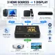 HDMI Switch 4K 3 Σε 1 Με Τηλεχειριστήριο Για TV - Console - TV Box HDMI Switch 4K 3 Σε 1 Με Τηλεχειριστήριο Για TV - Console - TV Box