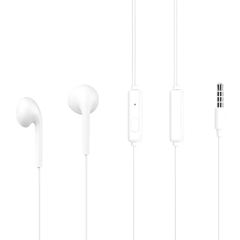 Handsfree Ακουστικά 3.5mm In-Ear Με Μικρόφωνο Λευκά CELEBRAT G12