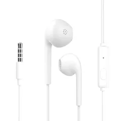 Handsfree Ακουστικά 3.5mm In-Ear Με Μικρόφωνο Λευκά CELEBRAT G12