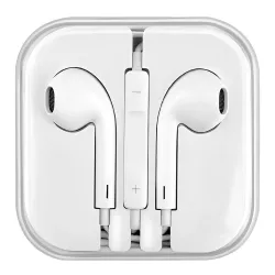 Handsfree Ακουστικά 3.5mm In-Ear Με Μικρόφωνο Λευκά USAMS EP-22