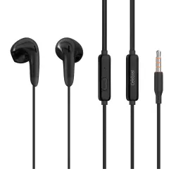 Handsfree Ακουστικά 3.5mm In-Ear Με Μικρόφωνο Μαύρα CELEBRAT G27