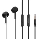 Handsfree Ακουστικά 3.5mm In-Ear Με Μικρόφωνο Μαύρα CELEBRAT G28