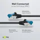 Καλώδιο Δικτύου Cat 6A S/FTP RJ45 500MHz 2m Μαύρο GOOBAY 93746