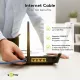 Καλώδιο Δικτύου Cat 6A S/FTP RJ45 500MHz 2m Μαύρο GOOBAY 93746