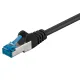 Καλώδιο Δικτύου Cat 6A S/FTP RJ45 500MHz 2m Μαύρο GOOBAY 93746