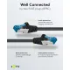 Καλώδιο Δικτύου Cat 6A S/FTP RJ45 500MHz 5m Μαύρο GOOBAY 93820