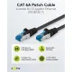 Καλώδιο Δικτύου Cat 6A S/FTP RJ45 500MHz 5m Μαύρο GOOBAY 93820
