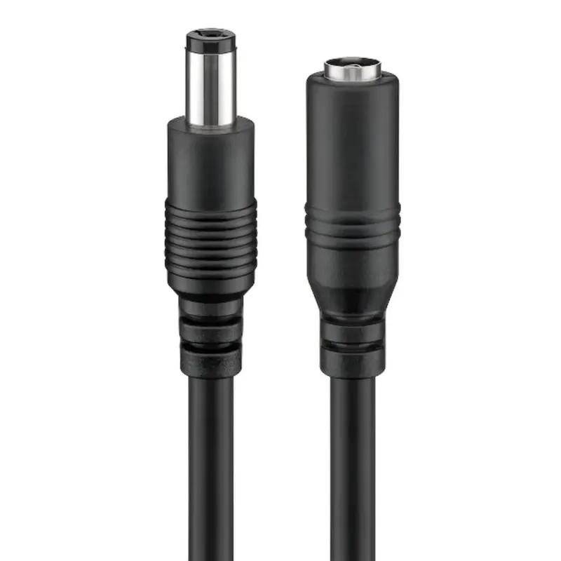 Καλώδιο Προέκτασης DC 5.5x2.1mm 1.5m Μαύρο Goobay 76635 Καλώδιο Προέκτασης DC 5.5x2.1mm 1.5m Μαύρο Goobay 76635
