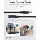 Καλώδιο Προέκτασης DC 5.5x2.1mm 1.5m Μαύρο Goobay 76635 Καλώδιο Προέκτασης DC 5.5x2.1mm 1.5m Μαύρο Goobay 76635