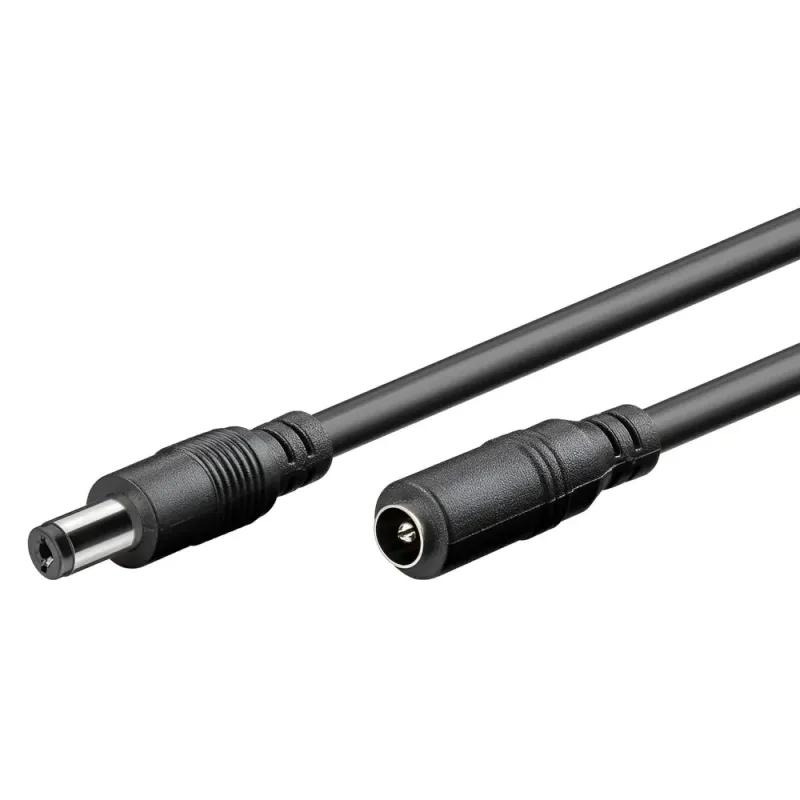 Καλώδιο Προέκτασης DC 5.5x2.1mm 1.5m Μαύρο Goobay 76635 Καλώδιο Προέκτασης DC 5.5x2.1mm 1.5m Μαύρο Goobay 76635