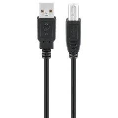 Καλώδιο USB 2.0 A Male Σε USB Type-B Male 3m Μαύρο Goobay 93597 Καλώδιο USB 2.0 A Male Σε USB Type-B Male 3m Μαύρο Goobay 93597