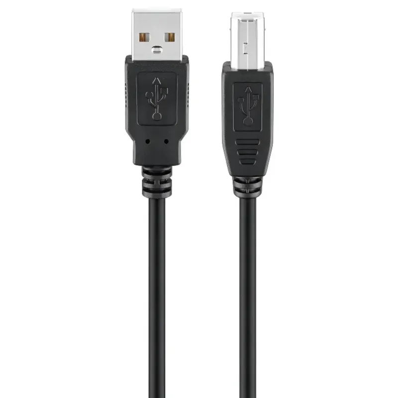 Καλώδιο USB 2.0 A Male Σε USB Type-B Male 3m Μαύρο Goobay 93597 Καλώδιο USB 2.0 A Male Σε USB Type-B Male 3m Μαύρο Goobay 93597