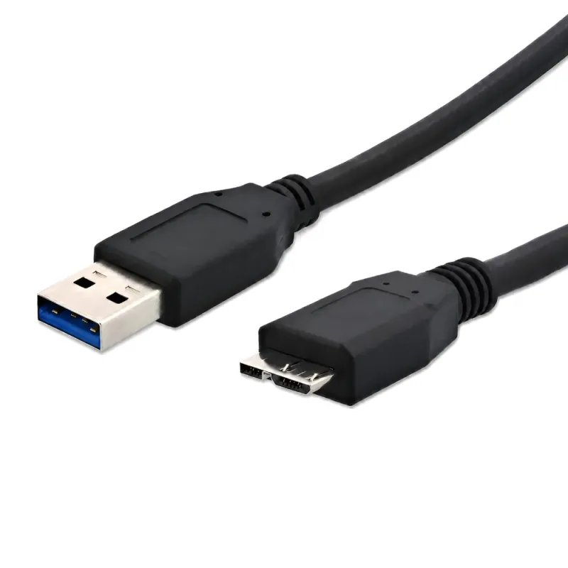 Καλώδιο USB 3.0 Σε Micro-B USB 5Gbps Μαύρο 1.5m Powertech CAB-U004