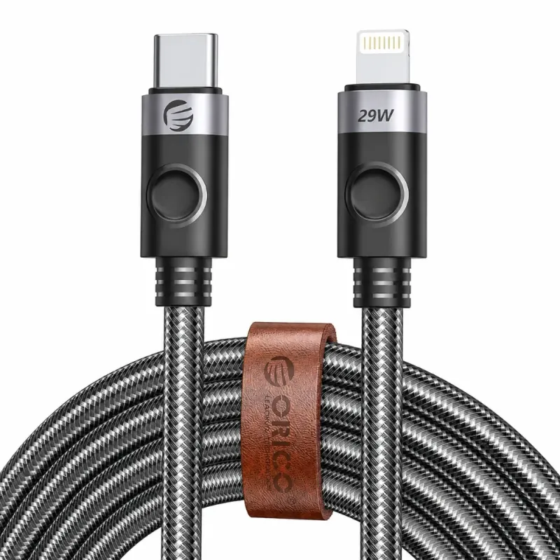 Καλώδιο USB-C Σε Lightning 29W Φόρτισης 1m ORICO C2L-10-BK-BP