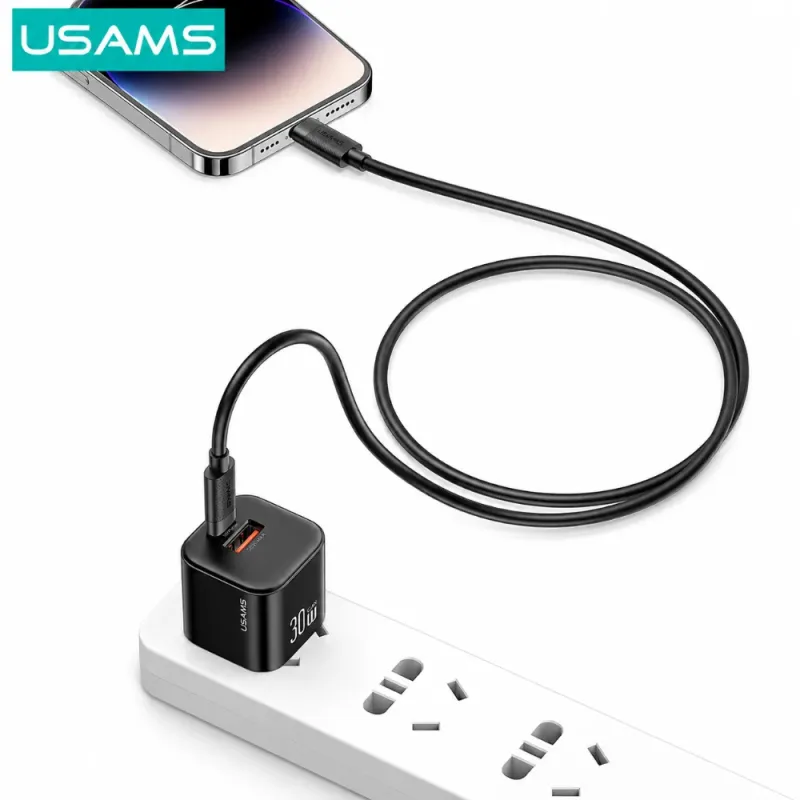Καλώδιο USB-C Σε Lightning 30W Φόρτισης 1m USAMS SJ781USB01