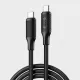 Καλώδιο USB-C Σε USB-C 60W PD 1m Μαύρο XO NB-Q265B Καλώδιο USB-C Σε USB-C 60W PD 1m Μαύρο XO NB-Q265B