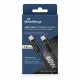 Καλώδιο USB-C Σε USB-C 60W PD 3.0 5Gbps 1.2m Μαύρο MediaRange MRCS213 Καλώδιο USB-C Σε USB-C 60W PD 3.0 5Gbps 1.2m Μαύρο MediaRange MRCS213