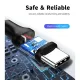 Καλώδιο USB-C σε USB 3A Φόρτισης 480Mbps 1m Μπλε CABLETIME CT-CMAMN1