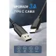 Καλώδιο USB-C σε USB 3A Φόρτισης 480Mbps 1m Μπλε CABLETIME CT-CMAMN1