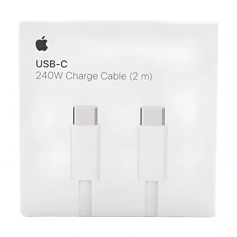 Καλώδιο USB-C σε USB-C 240W Φόρτισης 2m Λευκό Apple MU2G3ZM/A Καλώδιο USB-C σε USB-C 240W Φόρτισης 2m Λευκό Apple MU2G3ZM/A