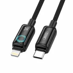 Καλώδιο USB Type-C Σε Lightning 27W PD 1m Μαύρο XO NB-Q312C