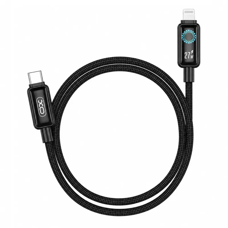 Καλώδιο USB Type-C Σε Lightning 27W PD 1m Μαύρο XO NB-Q312C