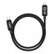 Καλώδιο USB Type-C Σε Lightning 27W PD 1m Μαύρο XO NB-Q312C
