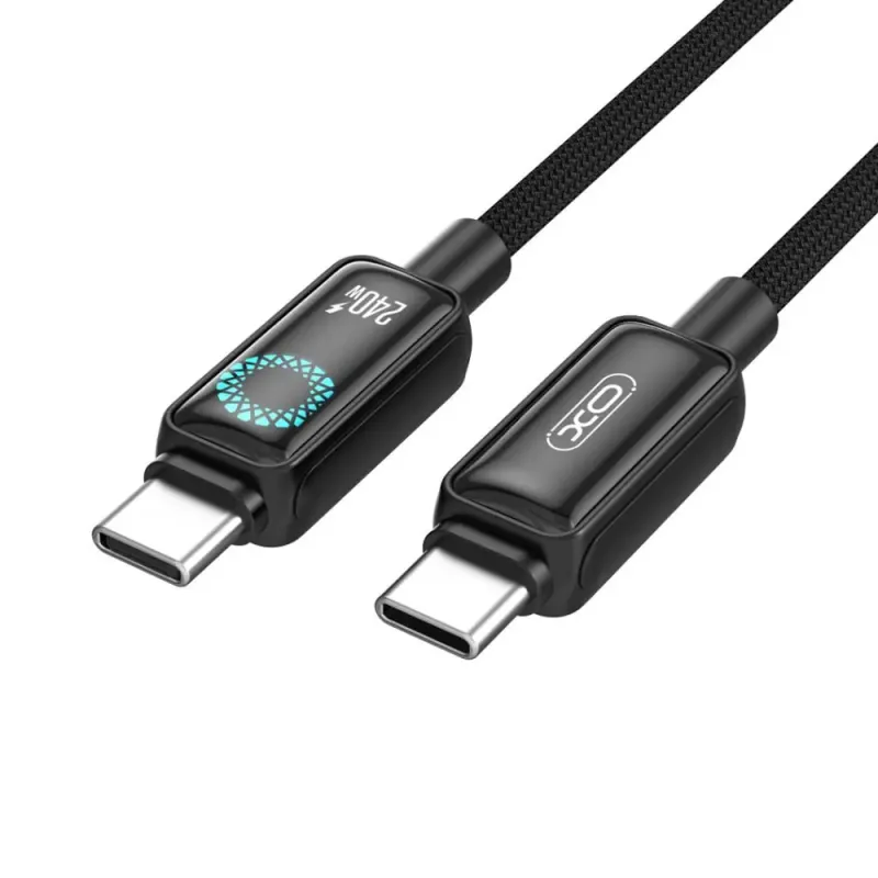 Καλώδιο USB Type-C Σε Type-C 240W PD 1m Μαύρο XO NB-Q312A