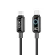 Καλώδιο USB Type-C Σε Type-C 240W PD 1m Μαύρο XO NB-Q312A