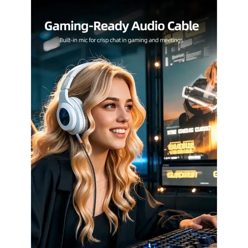 Καλώδιο Ήχου AUX 3.5mm TRRS 4-Pole 2m Μαύρο CABLETIME CT-AM35M-AG2