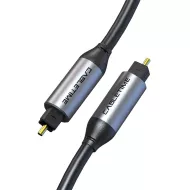 Καλώδιο Ήχου Toslink Gold Plated 5mm 3m Μαύρο CABLETIME CT-AV380-P04GN