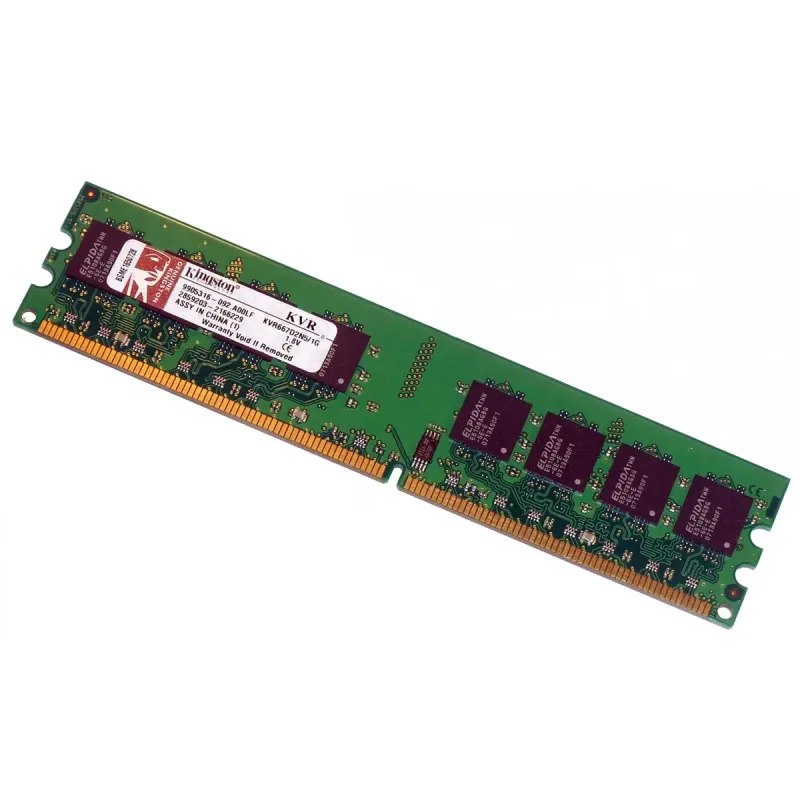 Μνήμη RAM 1GB DDR2 667MHz PC2-5300 Kingston KVR667D2N5/1G Refurbished Μνήμη RAM 1GB DDR2 667MHz PC2-5300 Kingston KVR667D2N5/1G Refurbished