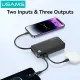 Power Bank 10000mAh 20W Ενσωματωμένο Lightning USB-C Μαύρο USAMS CD225 Power Bank 10000mAh 20W Ενσωματωμένο Lightning USB-C Μαύρο USAMS CD225