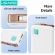 Power Bank 10000mAh 20W Με Ενσωματωμένο Lightning USB-C Λευκό USAMS CD225 Power Bank 10000mAh 20W Με Ενσωματωμένο Lightning USB-C Λευκό USAMS CD225