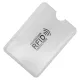 RFID Card Sleeve Αντικλεπτική Θήκη Πιστωτικών/Χρεωστικών Καρτών Ασημί