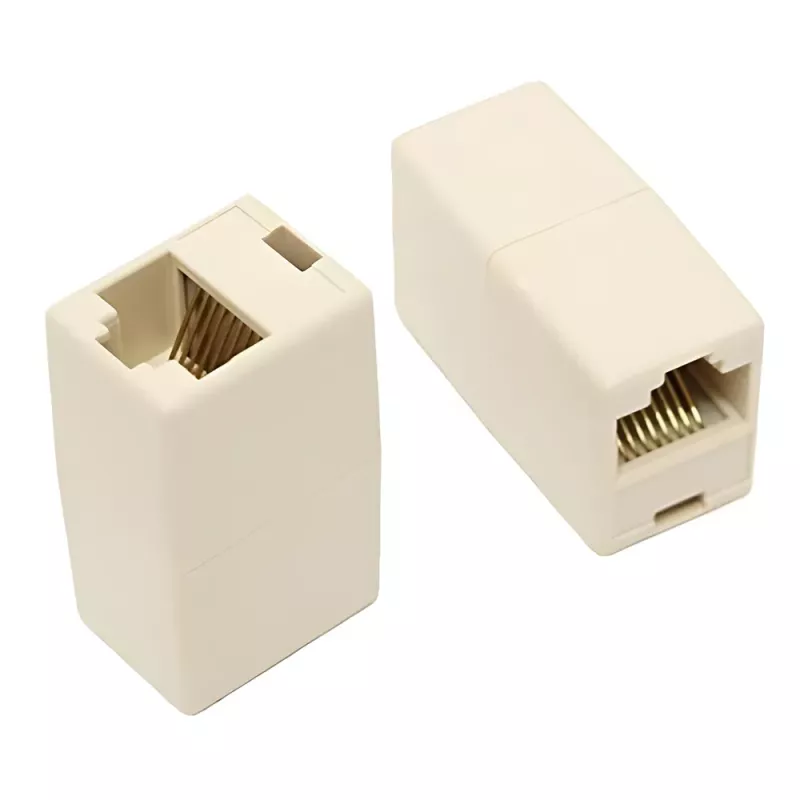 Σύνδεσμος RJ45 Θηλυκό Σε Θηλυκό UTP Λευκό Powertech CAB-N182 Σύνδεσμος RJ45 Θηλυκό Σε Θηλυκό UTP Λευκό Powertech CAB-N182