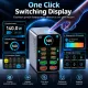Σταθμός Φόρτισης 10 Θυρών USB-C Και USB-A GaN3 165W PD 140W Γκρι Powertech PT-1687 Σταθμός Φόρτισης 10 Θυρών USB-C Και USB-A GaN3 165W PD 140W Γκρι Powertech PT-1687