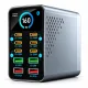 Σταθμός Φόρτισης 10 Θυρών USB-C Και USB-A GaN3 165W PD 140W Γκρι Powertech PT-1687 Σταθμός Φόρτισης 10 Θυρών USB-C Και USB-A GaN3 165W PD 140W Γκρι Powertech PT-1687
