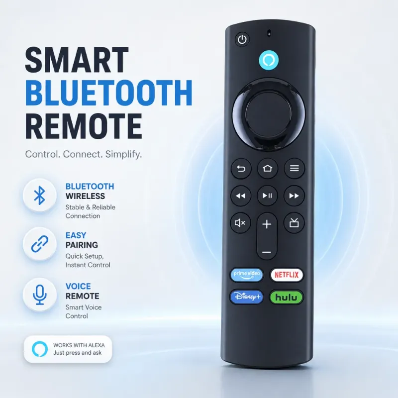 Τηλεχειριστήριο Bluetooth Για Fire TV Stick 4K Με Voice Control Alexa Τηλεχειριστήριο Bluetooth Για Fire TV Stick 4K Με Voice Control Alexa