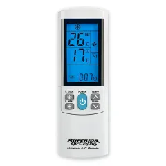 Τηλεχειριστήριο Κλιματιστικού Universal Με Temperature Lock Για Ξενοδοχεία AirBnB Superior Airco Plus 4000 In 1