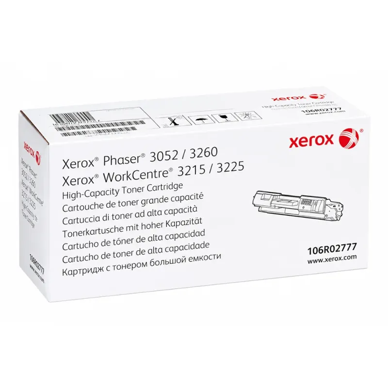 Toner Εκτυπωτή Μαύρο High Capacity Έως 3000 Σελίδες Γνήσιο Xerox 106R02777 Toner Εκτυπωτή Μαύρο High Capacity Έως 3000 Σελίδες Γνήσιο Xerox 106R02777