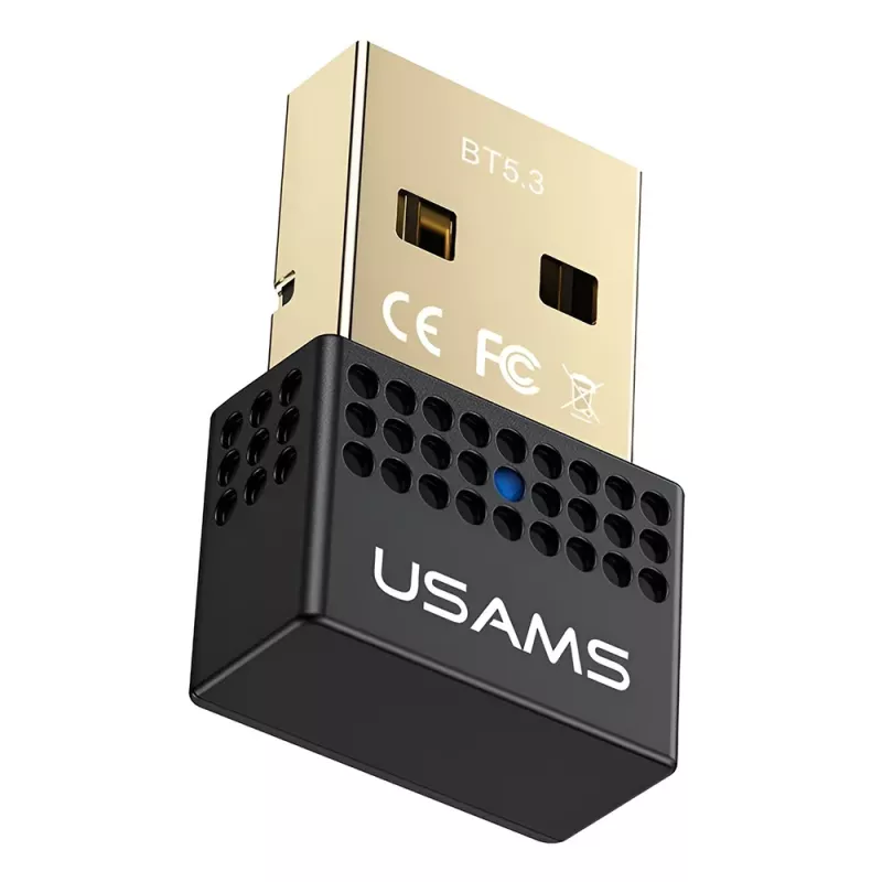 USB Bluetooth Adapter 5.3 Μαύρος Usams US-ZB285 USB Bluetooth Adapter 5.3 Μαύρος Usams US-ZB285
