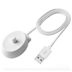 USB Συμβατός Φορτιστής Ηλεκτρικής Οδοντόβουρτσας Oral-B Λευκό