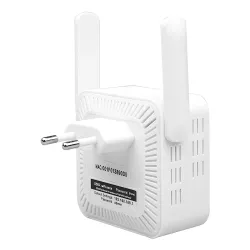 Ενισχυτής Σήματος WiFi Repeater Single Band 2.4GHz 300Mbps Μαύρος EDUP EP-2972